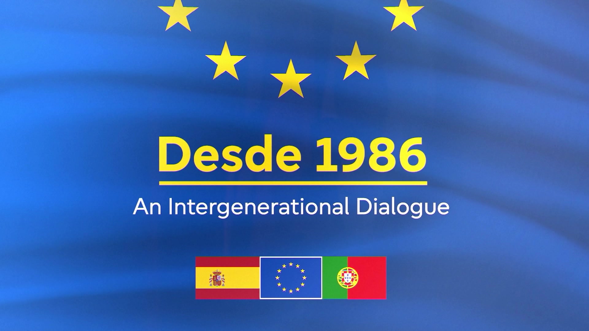 Clip: 40th anniversary of the accession of Portugal and Spain to the European Union: Desde / Since 1986, Intergenerational Dialogue